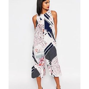 French Connection Samba Avenue Drape Jumpsuit